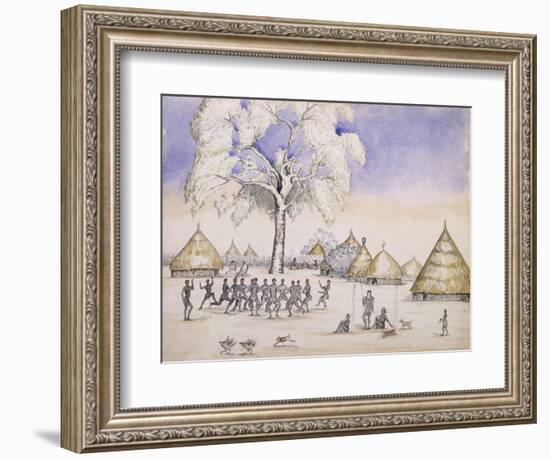 Welcome on Our Return from Shooa, 1864-Sir Samuel Baker-Framed Giclee Print