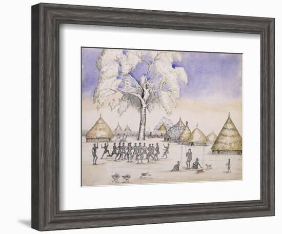 Welcome on Our Return from Shooa, 1864-Sir Samuel Baker-Framed Giclee Print