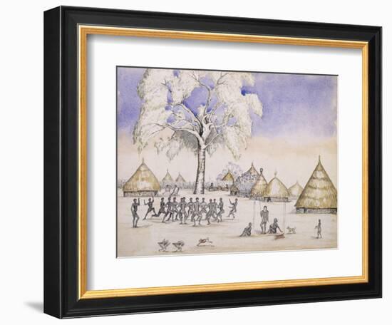 Welcome on Our Return from Shooa, 1864-Sir Samuel Baker-Framed Giclee Print