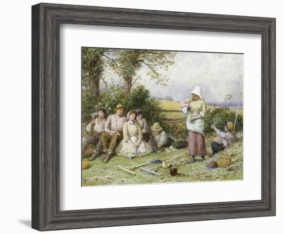 Welcome Refreshment-Myles Birket Foster-Framed Giclee Print