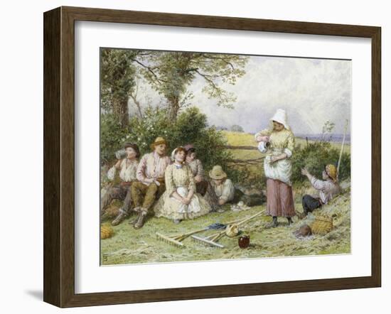 Welcome Refreshment-Myles Birket Foster-Framed Giclee Print