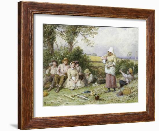 Welcome Refreshment-Myles Birket Foster-Framed Giclee Print