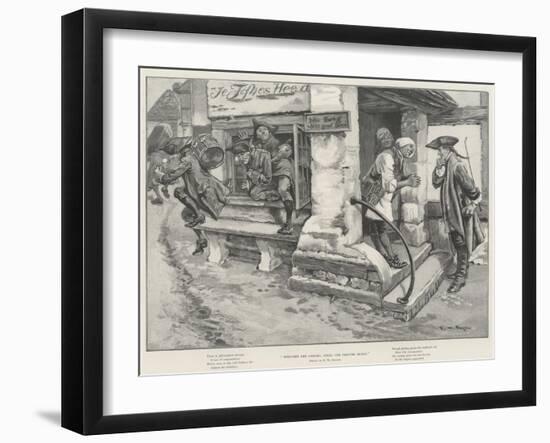 Welcome the Coming, Speed the Parting Guest-Sir Frederick William Burton-Framed Giclee Print