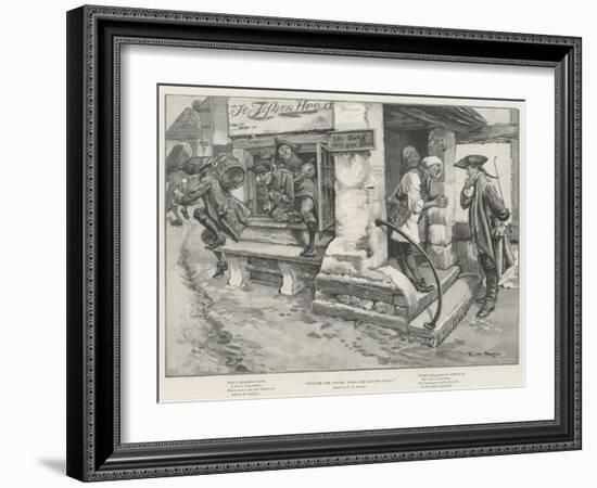 Welcome the Coming, Speed the Parting Guest-Sir Frederick William Burton-Framed Giclee Print