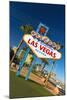 Welcome to Fabulous Las Vegas Sign, Las Vegas, Nevada, United States of America, North America-Alan Copson-Mounted Photographic Print
