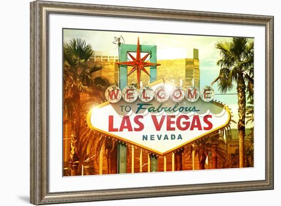 Welcome to Fabulous Las Vegas-null-Framed Art Print