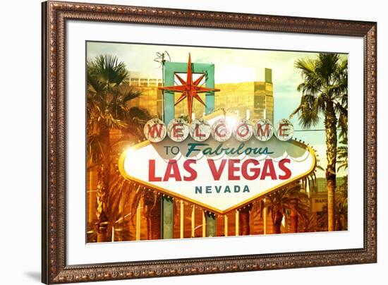 Welcome to Fabulous Las Vegas-null-Framed Art Print