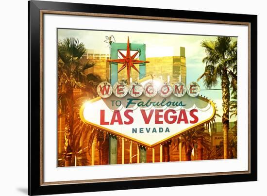 Welcome to Fabulous Las Vegas-null-Framed Art Print