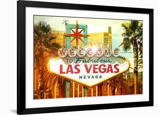 Welcome to Fabulous Las Vegas-null-Framed Art Print