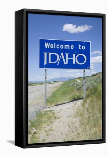 Welcome to Idaho-Joseph Sohm-Framed Premier Image Canvas