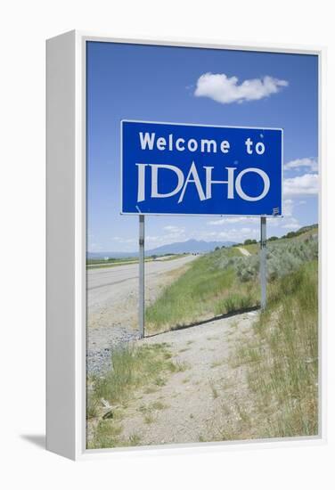 Welcome to Idaho-Joseph Sohm-Framed Premier Image Canvas