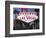 Welcome to Las Vegas Sign, Las Vegas, Nevada, United States of America, North America-Gavin Hellier-Framed Photographic Print