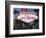 Welcome to Las Vegas Sign, Las Vegas, Nevada, United States of America, North America-Gavin Hellier-Framed Photographic Print