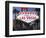 Welcome to Las Vegas Sign, Las Vegas, Nevada, United States of America, North America-Gavin Hellier-Framed Photographic Print