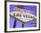 Welcome to Las Vegas Sign, Las Vegas, Nevada, USA-Gavin Hellier-Framed Photographic Print