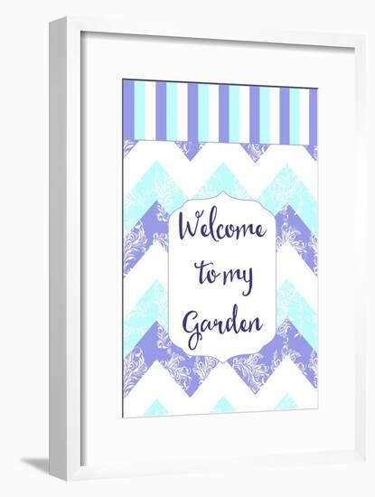 Welcome to My Garden-Tina Lavoie-Framed Giclee Print