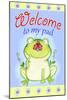 Welcome to My Pad-Valarie Wade-Mounted Giclee Print