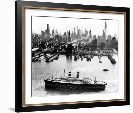 Welcome to New York-The Chelsea Collection-Framed Giclee Print