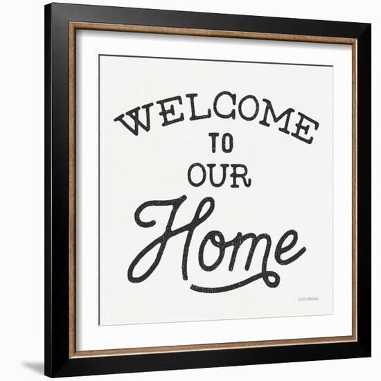 Welcome to Our Home-Laura Marshall-Framed Art Print