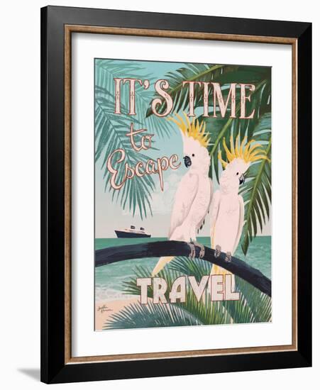 Welcome to Paradise IV-Janelle Penner-Framed Art Print