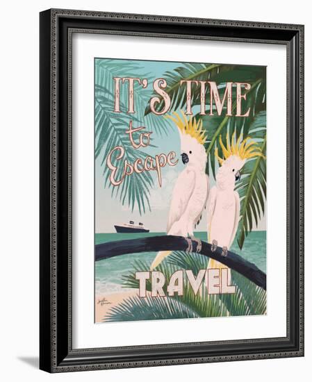 Welcome to Paradise IV-Janelle Penner-Framed Art Print