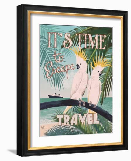 Welcome to Paradise IV-Janelle Penner-Framed Art Print