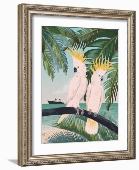 Welcome to Paradise IX-Janelle Penner-Framed Art Print