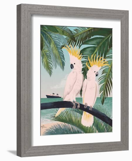 Welcome to Paradise IX-Janelle Penner-Framed Art Print