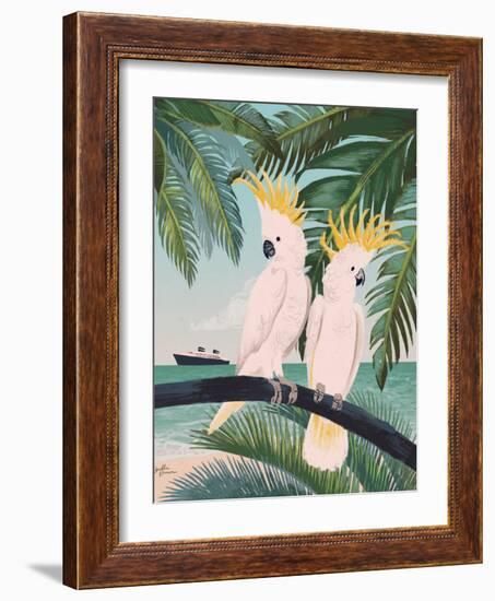 Welcome to Paradise IX-Janelle Penner-Framed Art Print