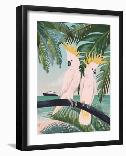 Welcome to Paradise IX-Janelle Penner-Framed Art Print