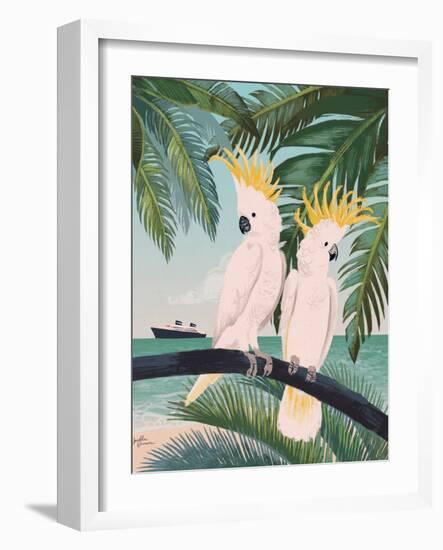 Welcome to Paradise IX-Janelle Penner-Framed Art Print