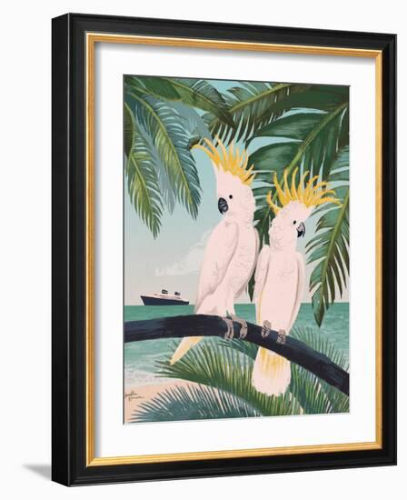 Welcome to Paradise IX-Janelle Penner-Framed Art Print