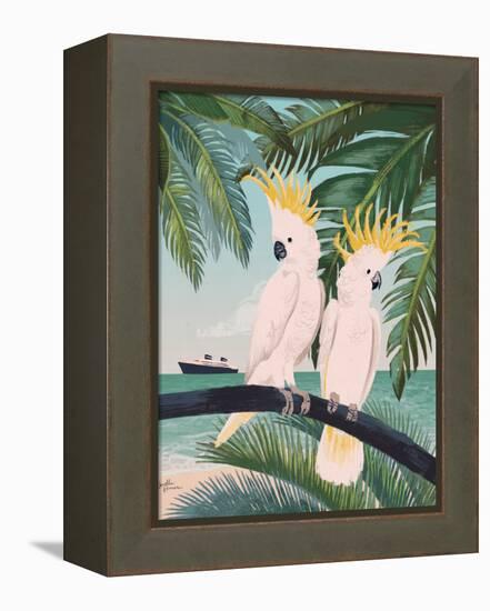 Welcome to Paradise IX-Janelle Penner-Framed Stretched Canvas