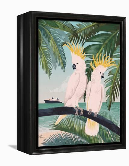 Welcome to Paradise IX-Janelle Penner-Framed Stretched Canvas