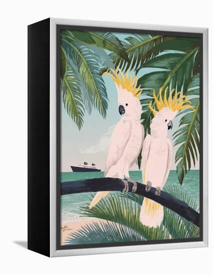 Welcome to Paradise IX-Janelle Penner-Framed Stretched Canvas