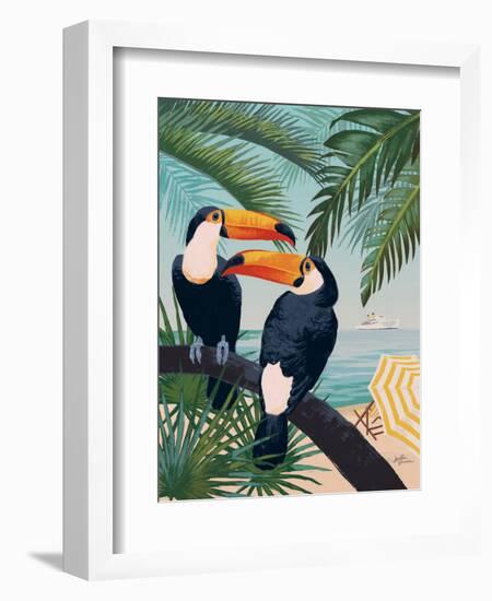 Welcome to Paradise VII-Janelle Penner-Framed Art Print