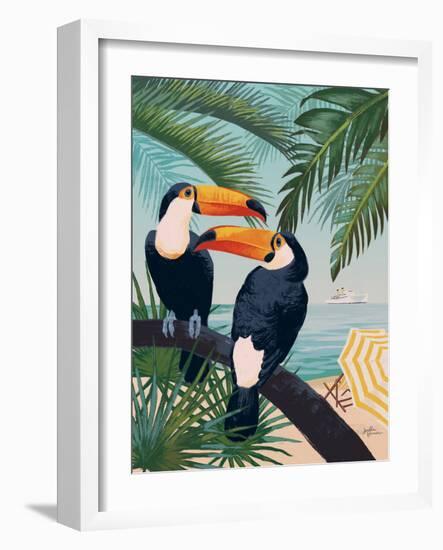 Welcome to Paradise VII-Janelle Penner-Framed Art Print