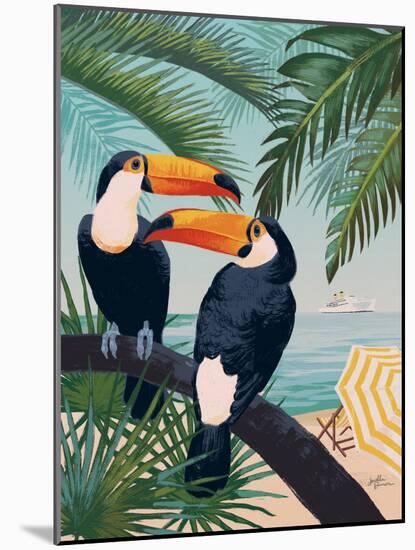 Welcome to Paradise VII-Janelle Penner-Mounted Art Print