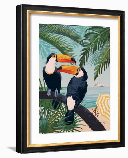 Welcome to Paradise VII-Janelle Penner-Framed Art Print