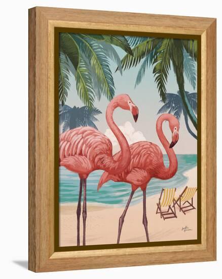 Welcome to Paradise VIII-Janelle Penner-Framed Stretched Canvas