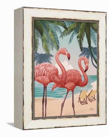 Welcome to Paradise VIII-Janelle Penner-Framed Stretched Canvas