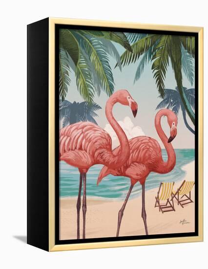 Welcome to Paradise VIII-Janelle Penner-Framed Stretched Canvas