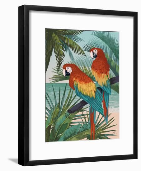 Welcome to Paradise X-Janelle Penner-Framed Art Print