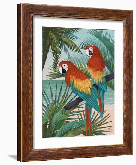 Welcome to Paradise X-Janelle Penner-Framed Art Print