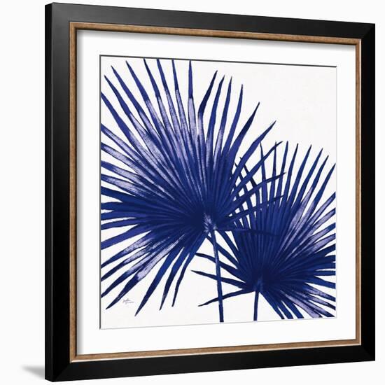 Welcome to Paradise XII Indigo-Janelle Penner-Framed Premium Giclee Print