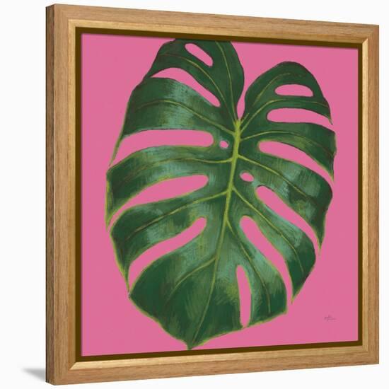 Welcome to Paradise XIII on Pink-Janelle Penner-Framed Stretched Canvas