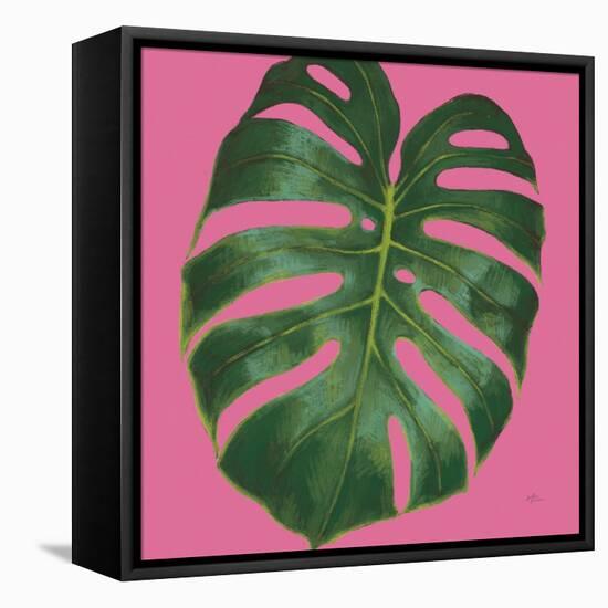 Welcome to Paradise XIII on Pink-Janelle Penner-Framed Stretched Canvas