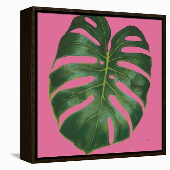 Welcome to Paradise XIII on Pink-Janelle Penner-Framed Stretched Canvas