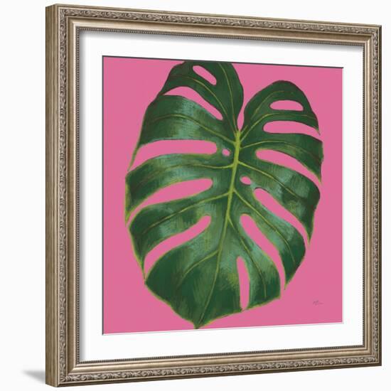 Welcome to Paradise XIII on Pink-Janelle Penner-Framed Art Print