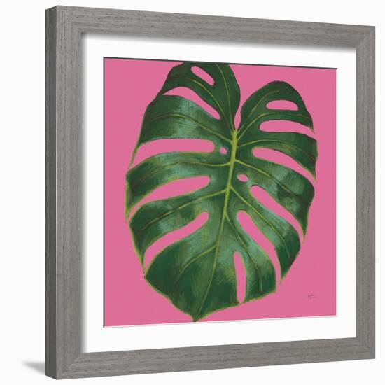 Welcome to Paradise XIII on Pink-Janelle Penner-Framed Art Print